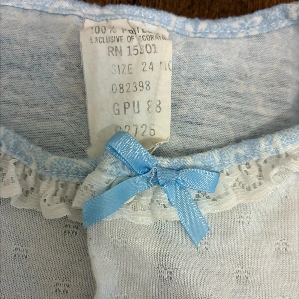 Vintage Toddler Pajama Romper